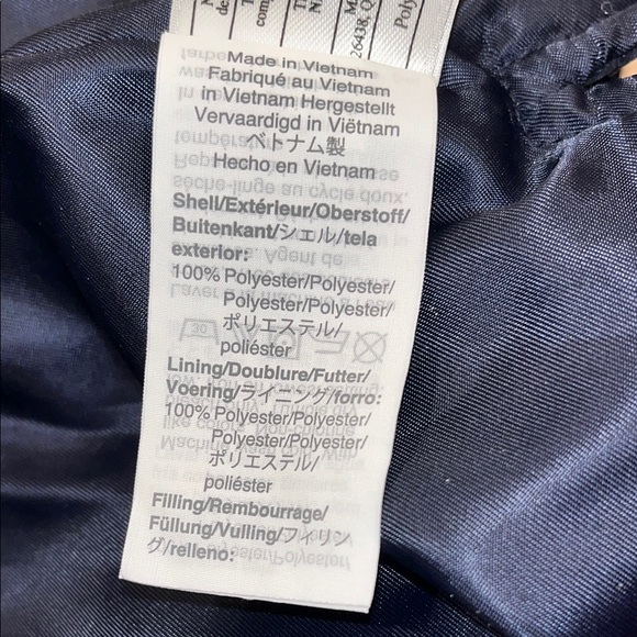 NWT J.Crew Quilted Navy Vest size 14 - Picture 7 of 8